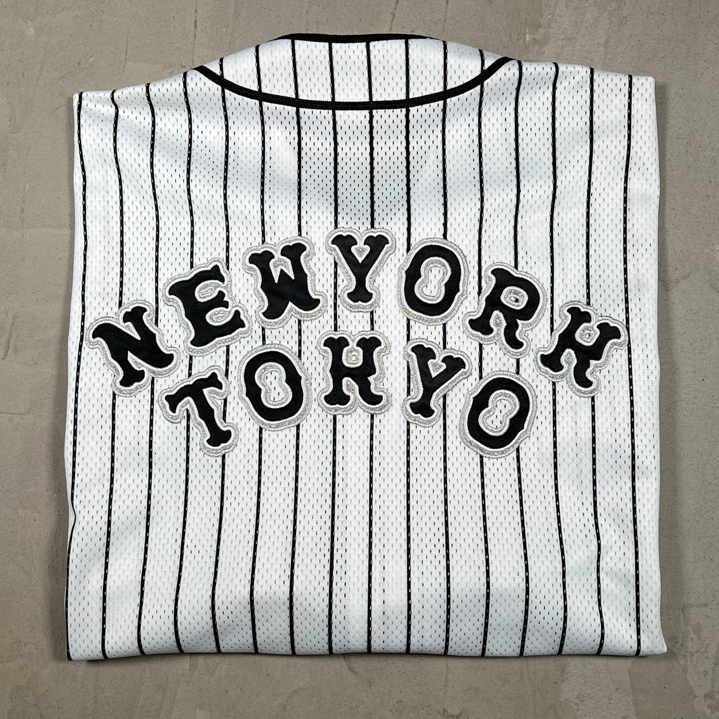 Supreme Jomerun White Baseball Jersey Size Medium USED x18335