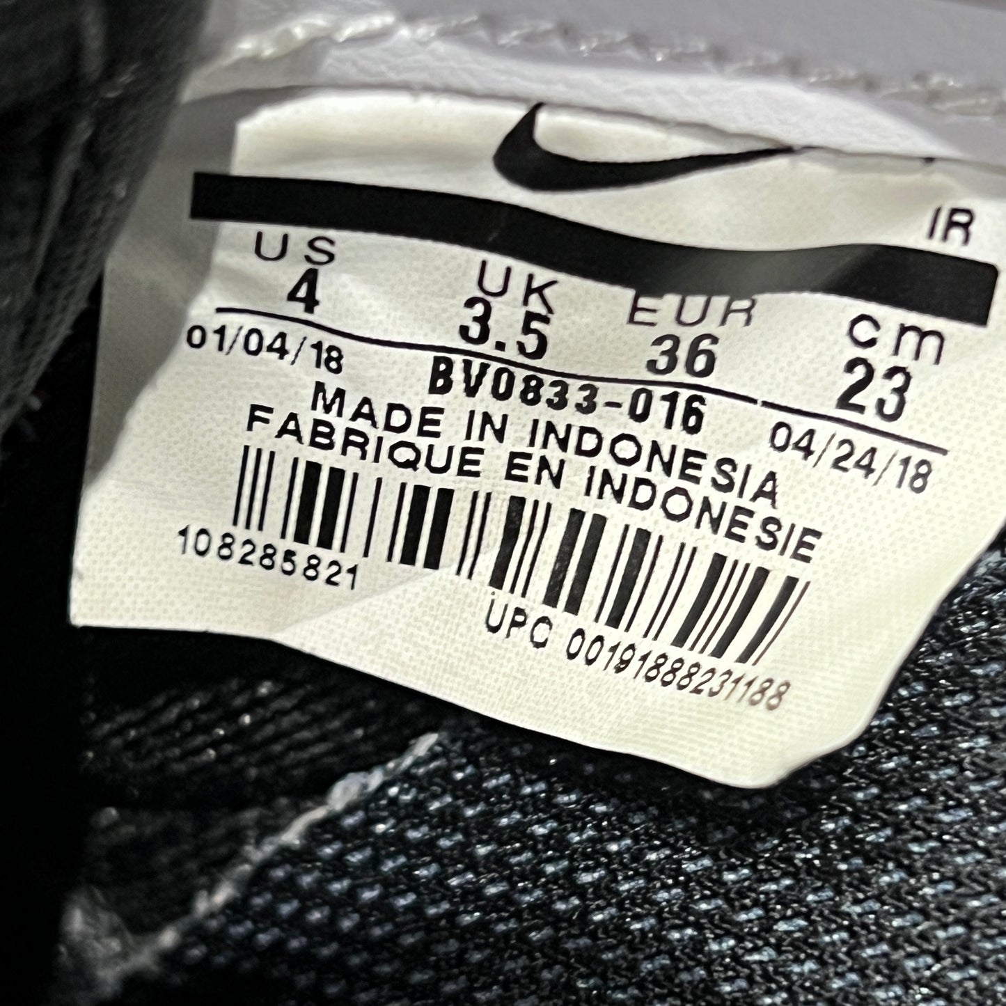 Nike Cortez Kenny 3 Kendrick Lamar TDE (2018) Size 4 USED s22587