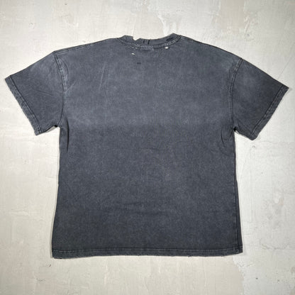 Vale Public Enemy Target Washed Black Tee Size Small NEW x18274