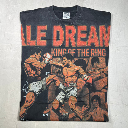 Vale Shattered Fist Boxing Black Tee Size Small NEW x18273