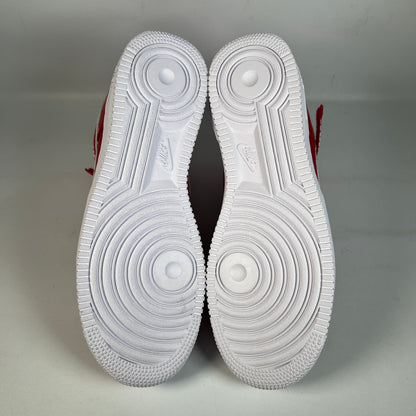 Nike Air Force One High Supreme Wolrd Famous Red (2014) Size 10.5 NEW s22667