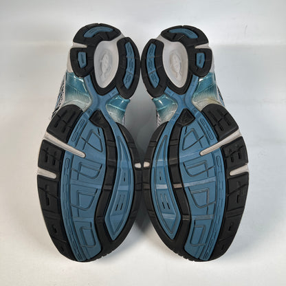 Asics Gel-113 Black Blue Silver (2025) Size 10.5 USED s22603