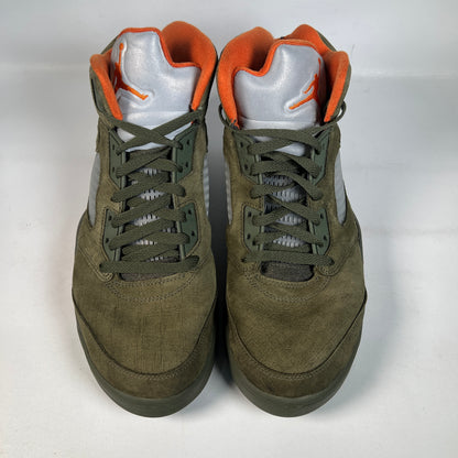 Jordan 5 Olive (2024) Size 10.5 USED s22671