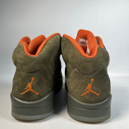 Jordan 5 Olive (2024) Size 10.5 USED s22671