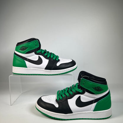 Jordan 1 High Lucky Green (2023) Size 6.5y USED s22592
