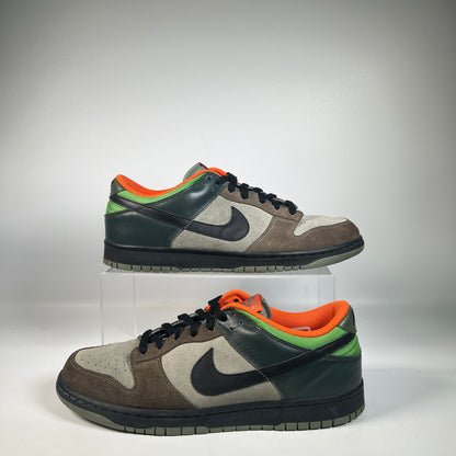 Nike Dunk Low Cl Adventure Pack Jade Stone Army Olive (2006) Size 11 USED s22578