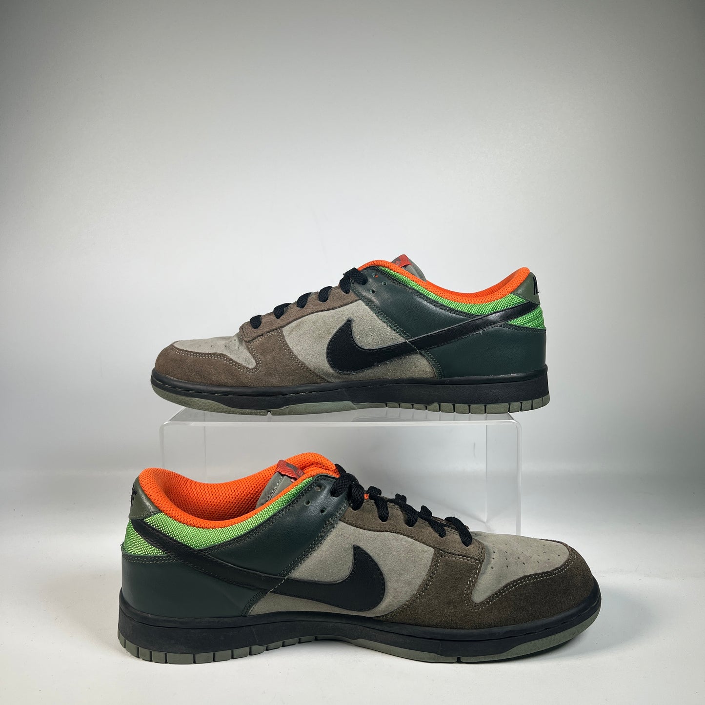 Nike Dunk Low Cl Adventure Pack Jade Stone Army Olive (2006) Size 11 USED s22578