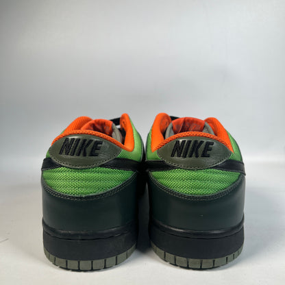 Nike Dunk Low Cl Adventure Pack Jade Stone Army Olive (2006) Size 11 USED s22578
