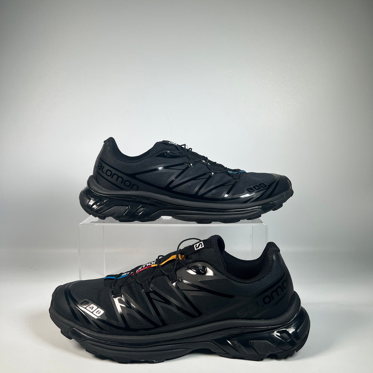 Salomon XT-6 Triple Black (2020) Size 10 USED s22658