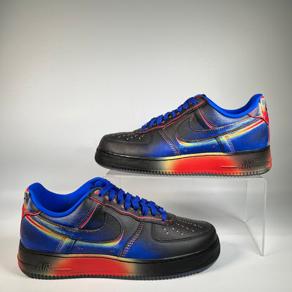 Nike Air Force One Low Heat Map Black Racer Blue (2026) Size 10 USED s22682