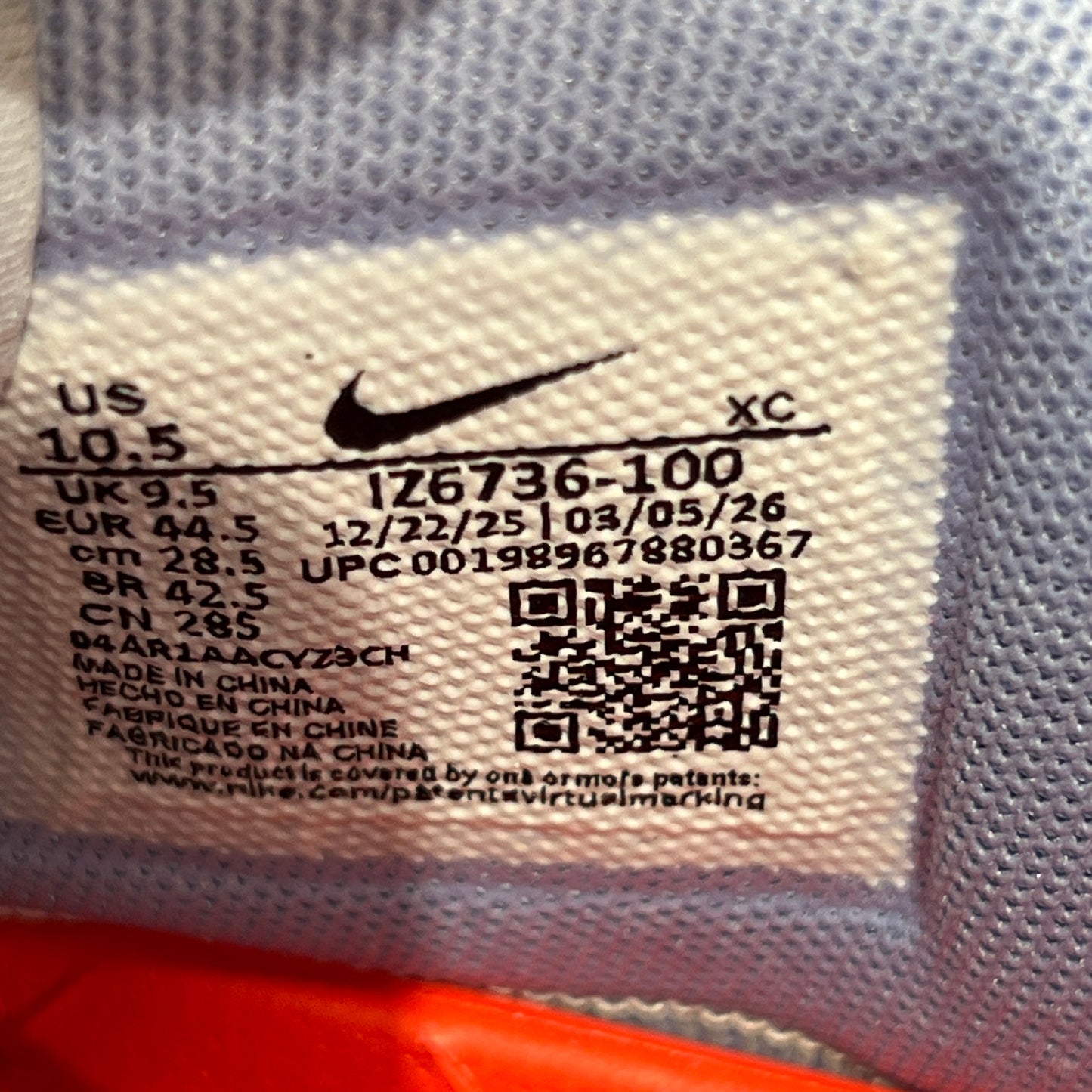Nike ST Charge Cade Cunningham Detroit Tough (2026) Size 10.5 NEW s22693