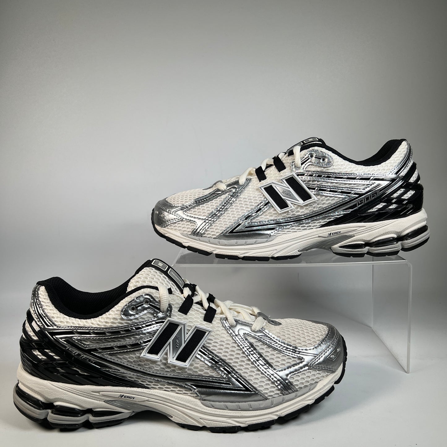 New Balance 1906R Silver Black (2024) Size 12 USED s22707