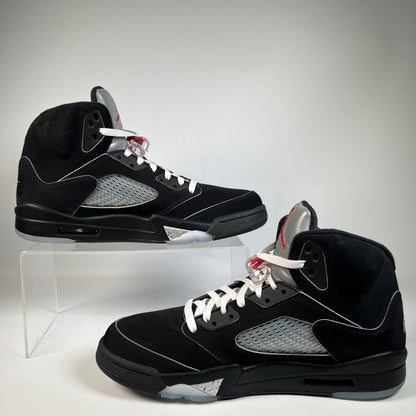 Jordan 5 Black Metallic Reimagined (2025) Size 11.5 USED s22698