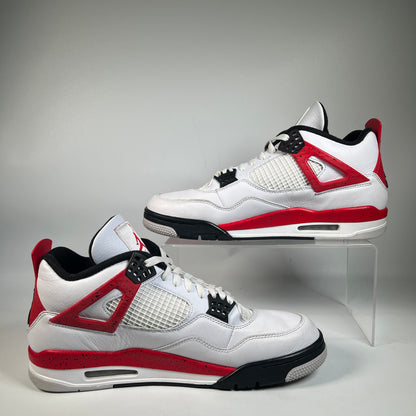 Jordan 4 Red Cement (2023) Size 12 USED s22690