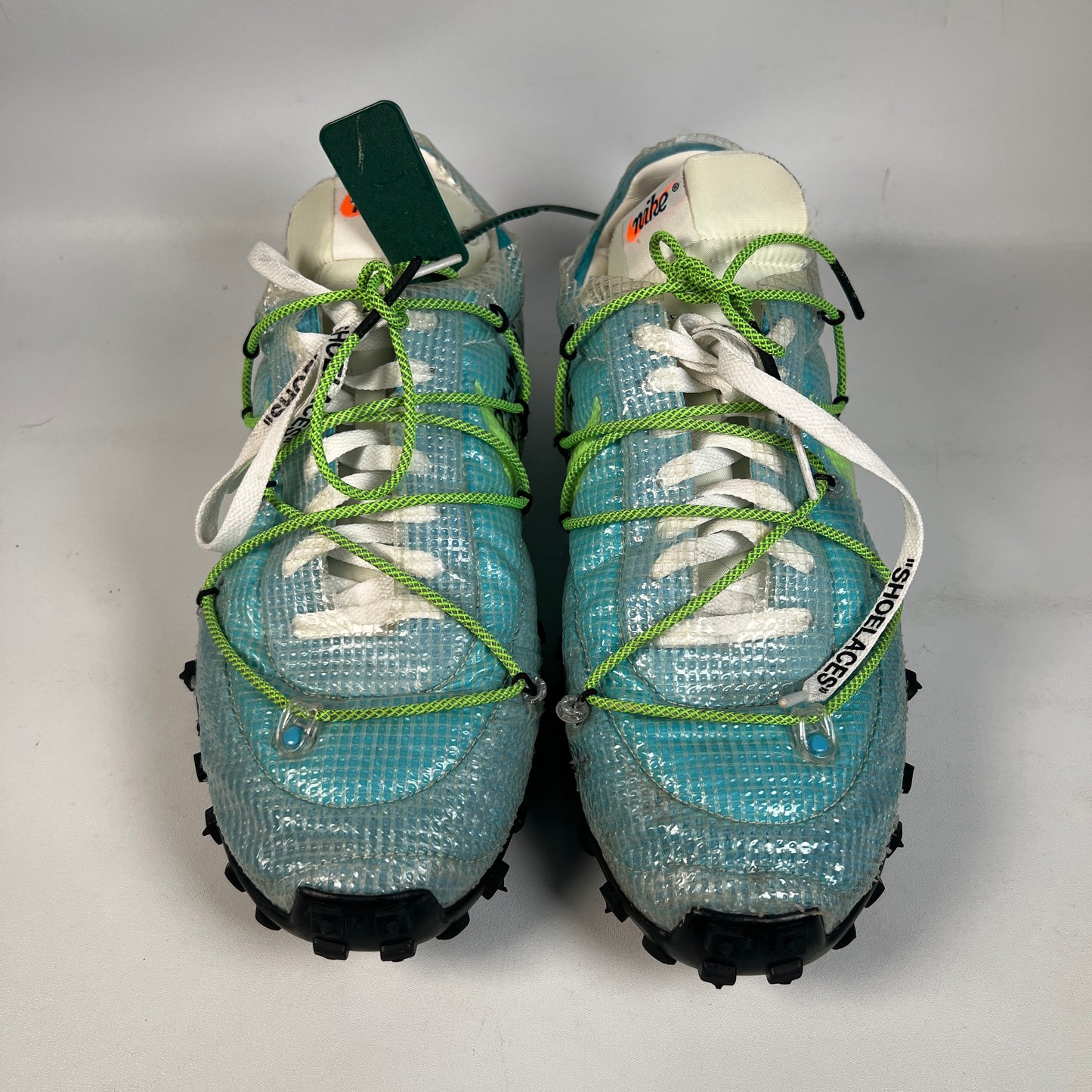 Nike Waffle Racer Off White Vivid Sky (2019) Size 11.5m / 13w USED s22661
