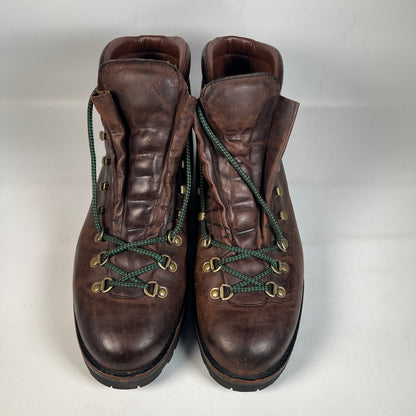 Polo Ralph Lauren Acworth Oiled Calf Brown Leather Boots Size 11 USED s22580
