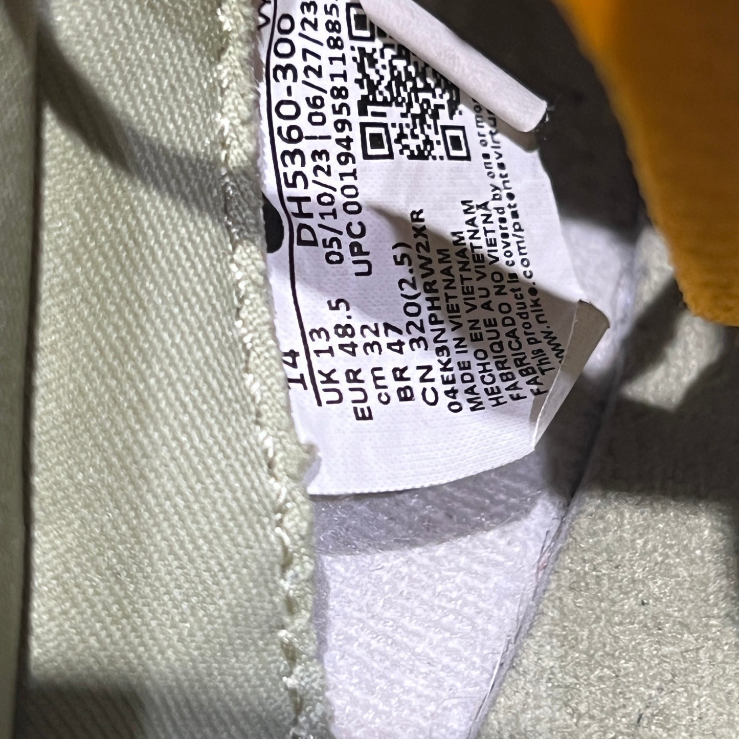 Nike Dunk Low Dusty Olive (2021) Size 14 USED s22583