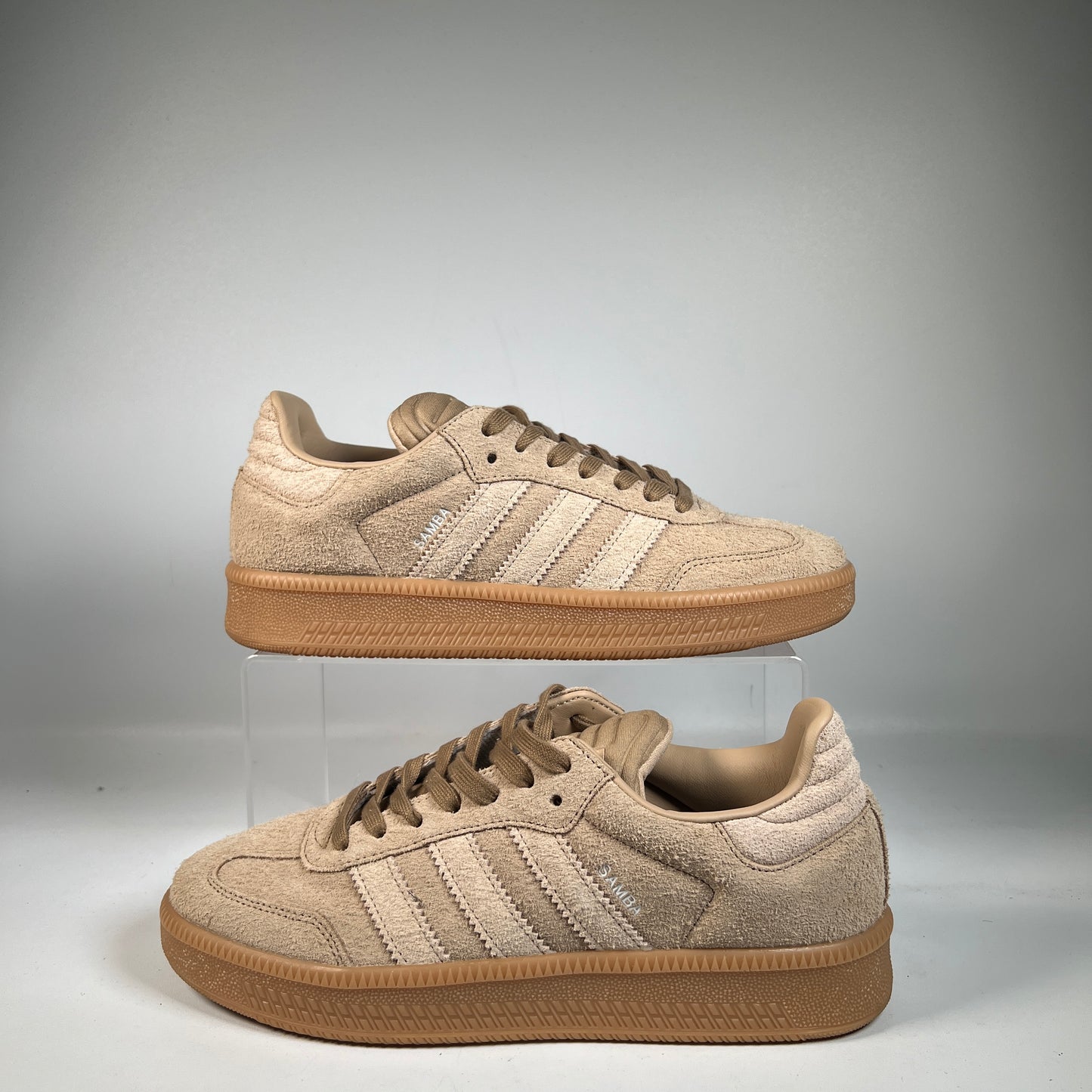 Adidas Samba XLG Carboard Magic Beige (2024) Size 10 USED s22657