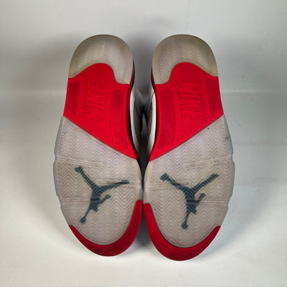 Jordan 5 Fire Red Black Tongue (2025) Size 9.5 USED s22717