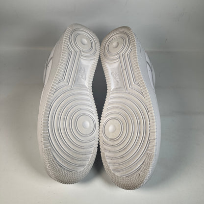 Nike Air Force 1 Low Supreme White (2022) Size 12 USED s22719