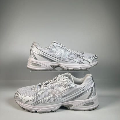 New Balance 740v2 White Silver Reflection (2024) Size 12 USED ss22746