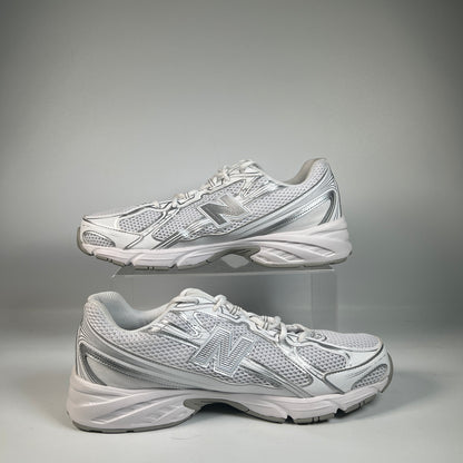 New Balance 740v2 White Silver Reflection (2024) Size 12 USED ss22746