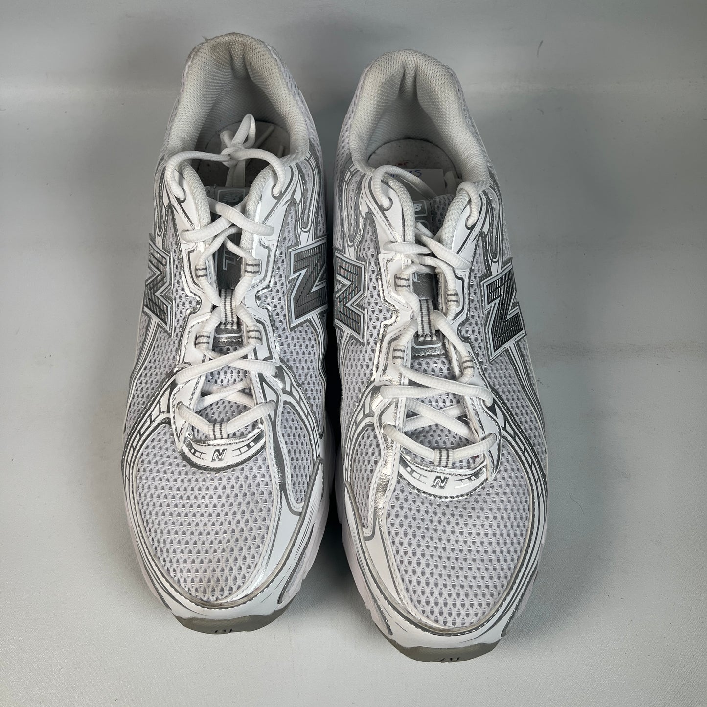 New Balance 740v2 White Silver Reflection (2024) Size 12 USED ss22746