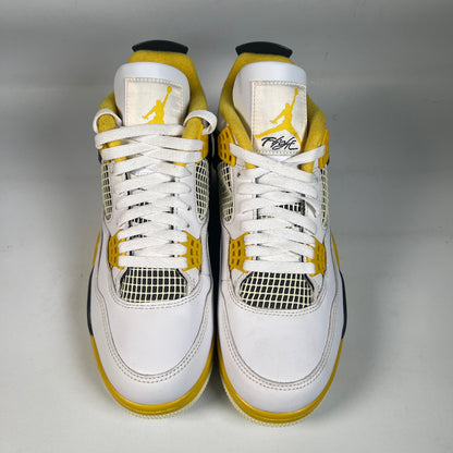 Jordan 4 Vivid Sulfur (2024) Size 8.5M/10W USED s22735