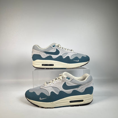 Nike Air Max 1 Patta Waves Noise Aqua (2021) Size 8 USED s22652
