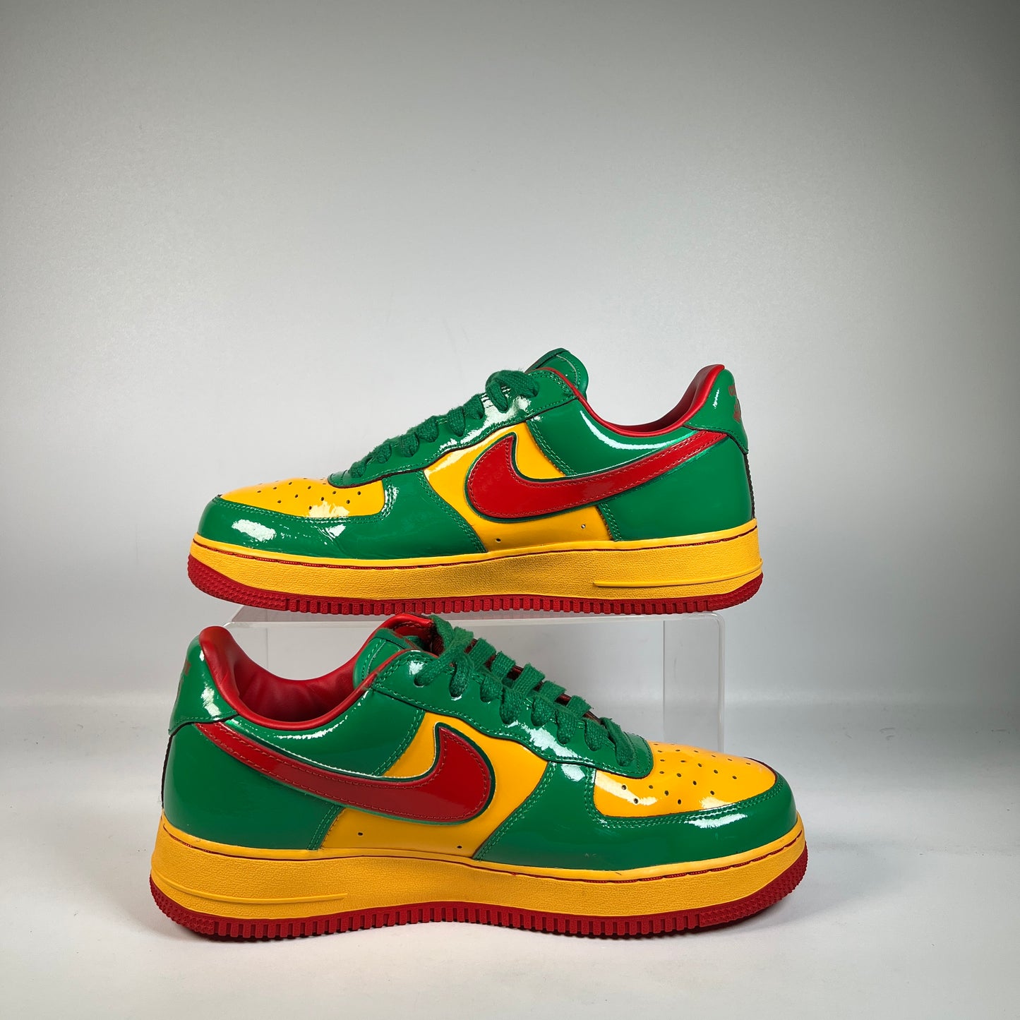 Nike Air Force 1 Low Lil Yachty Concrete Boys Lucky Green (2025) Size 10.5 USED s22740