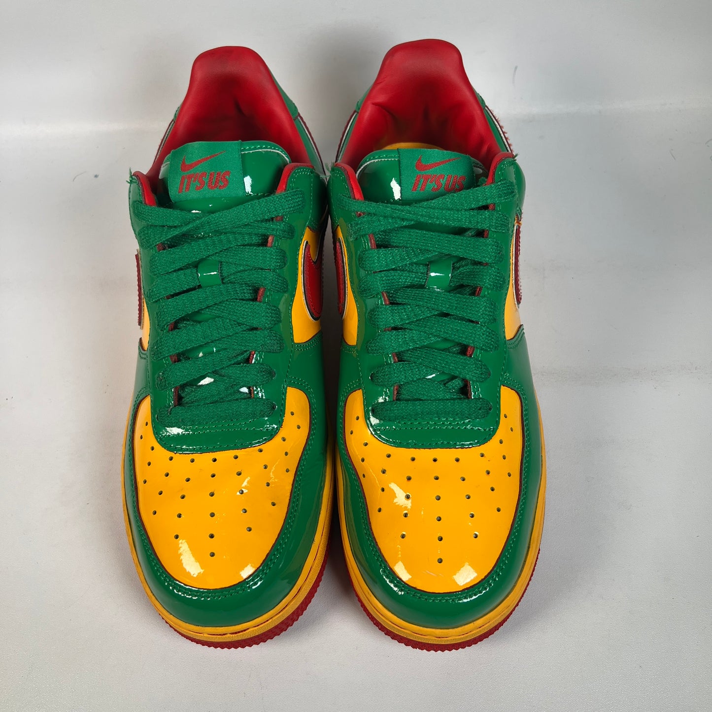 Nike Air Force 1 Low Lil Yachty Concrete Boys Lucky Green (2025) Size 10.5 USED s22740