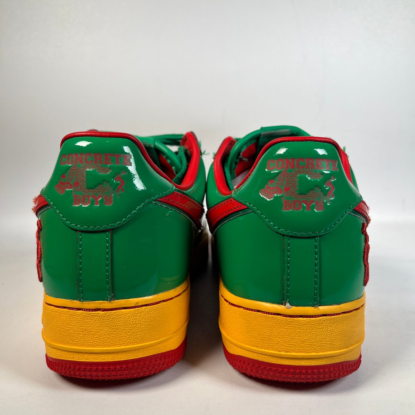Nike Air Force 1 Low Lil Yachty Concrete Boys Lucky Green (2025) Size 10.5 USED s22740