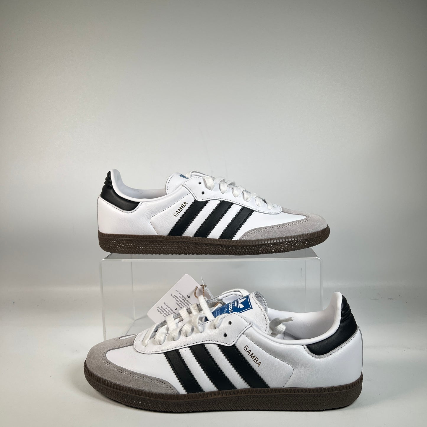 Adidas Samba Cloud White Core Black (2023) Size 8.5m / 10w NEW s22772