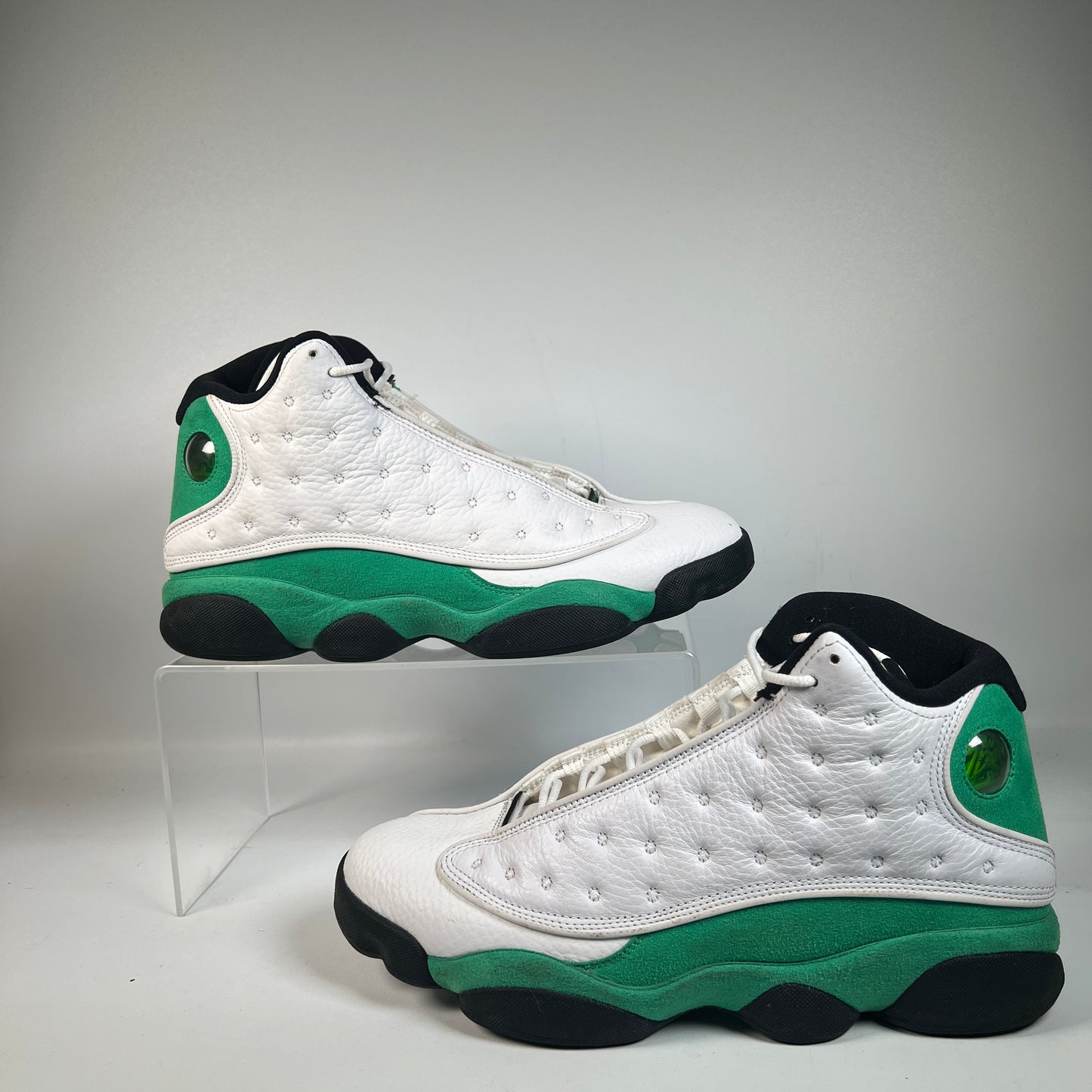 Jordan 13 White Lucky Green (2020) Size 9.5 USED s22716