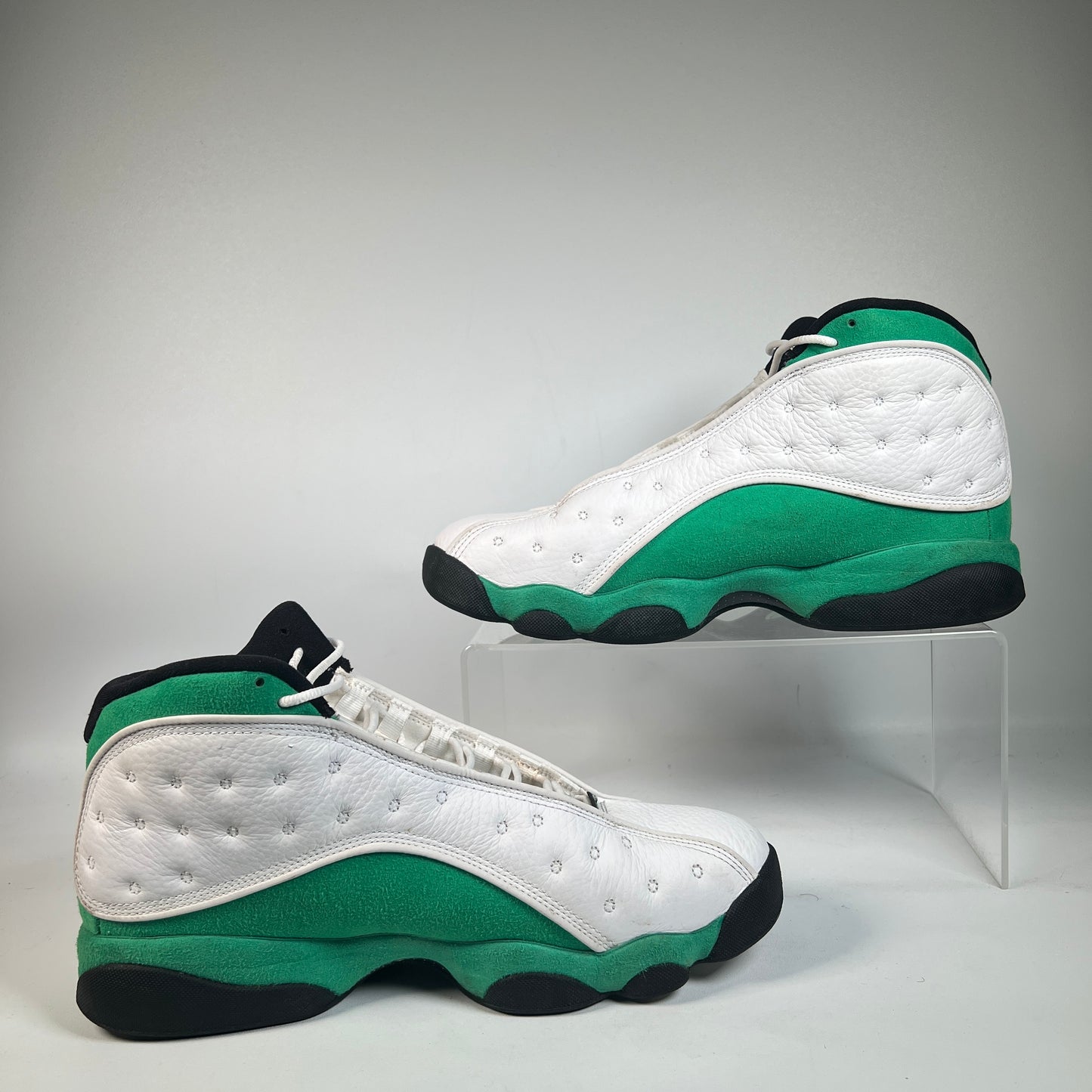 Jordan 13 White Lucky Green (2020) Size 9.5 USED s22716