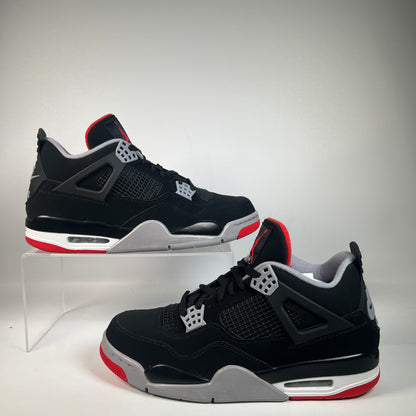 Jordan 4 Bred (2019) Size 10.5 NEW s22824