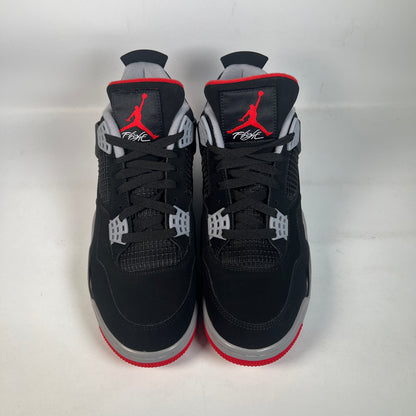 Jordan 4 Bred (2019) Size 10.5 NEW s22824