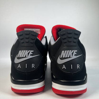 Jordan 4 Bred (2019) Size 10.5 NEW s22824