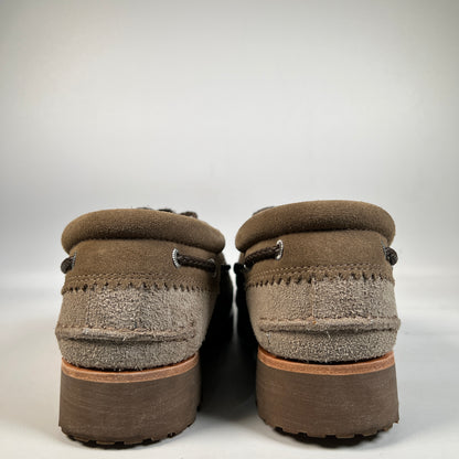 Timberland 3 Eye Lug Handsewn Boat Shoe Oacker Santa Fe (2025) Size 7 USED s22828