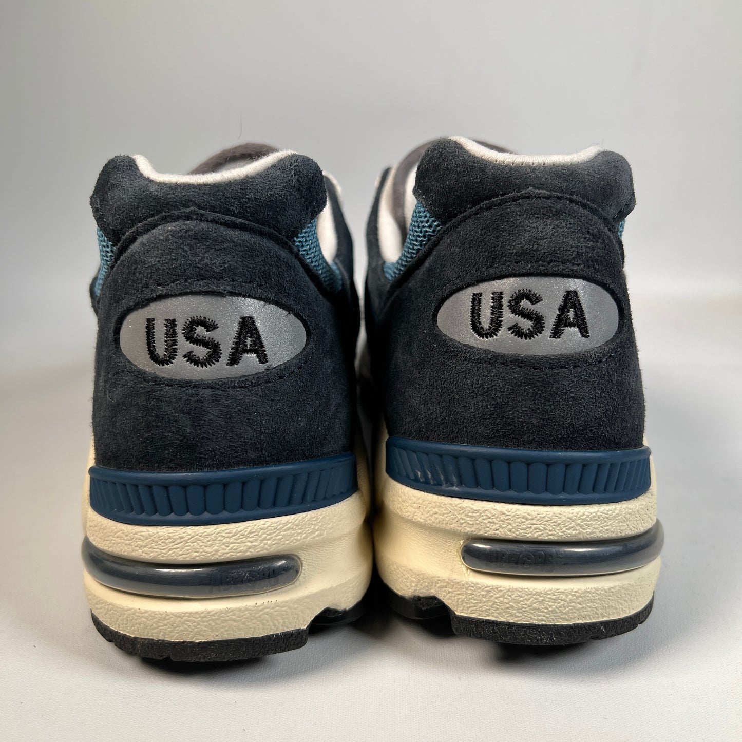 New Balance 990v2 MiUSA Teddy Santis Navy Castlerock (2022) Size 8.5 USED s22786