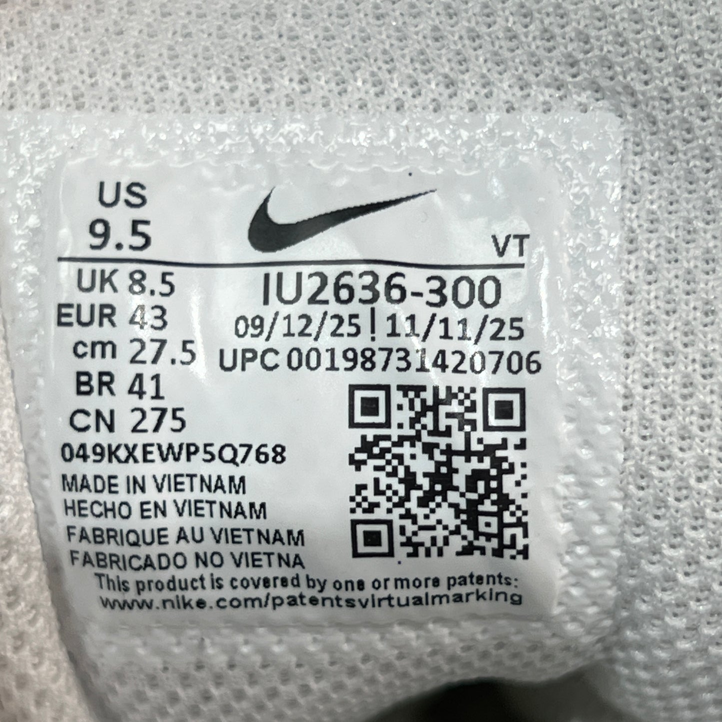 Nike Air Max 95 Big Bubble Greedy (2026) Size 9.5 USED s22856