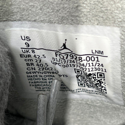 Jordan 4 Paris Olympics Wet Cement (2024) Size 9 USED s22883