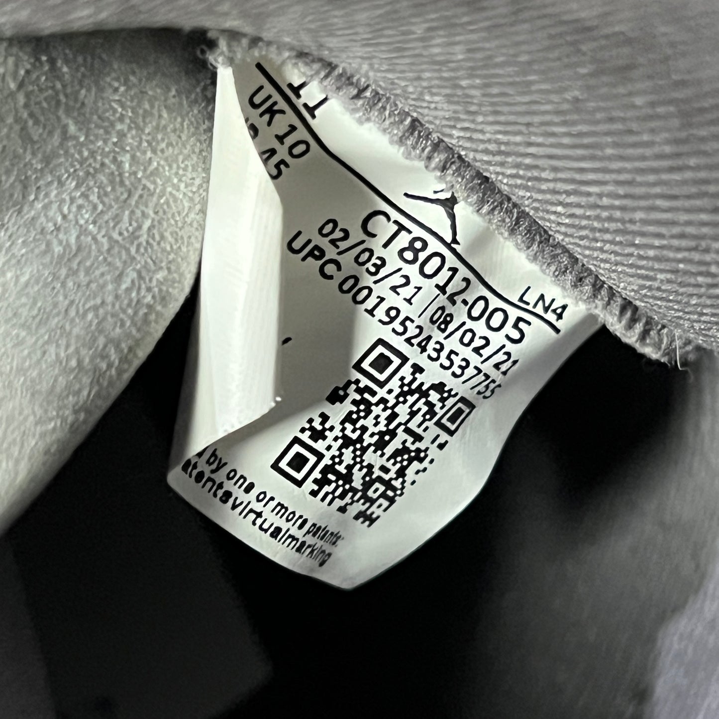 Jordan 11 High Cool Grey (2021) Size 11 USED s22797