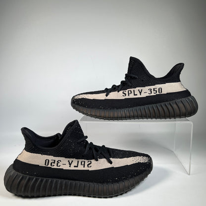 Yeezy 350 Core Black White (2016) Size 10 USED s22832