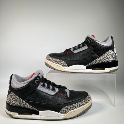 Jordan 3 Black Cement (2018) Size 9.5 USED s22794