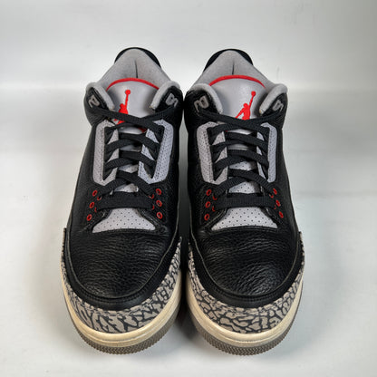 Jordan 3 Black Cement (2018) Size 9.5 USED s22794