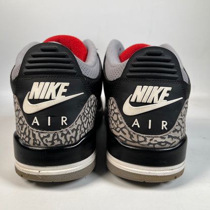 Jordan 3 Black Cement (2018) Size 9.5 USED s22794