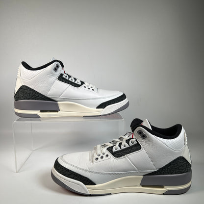 Jordan 3 Cement Grey (2024) Size 8.5 USED s22894