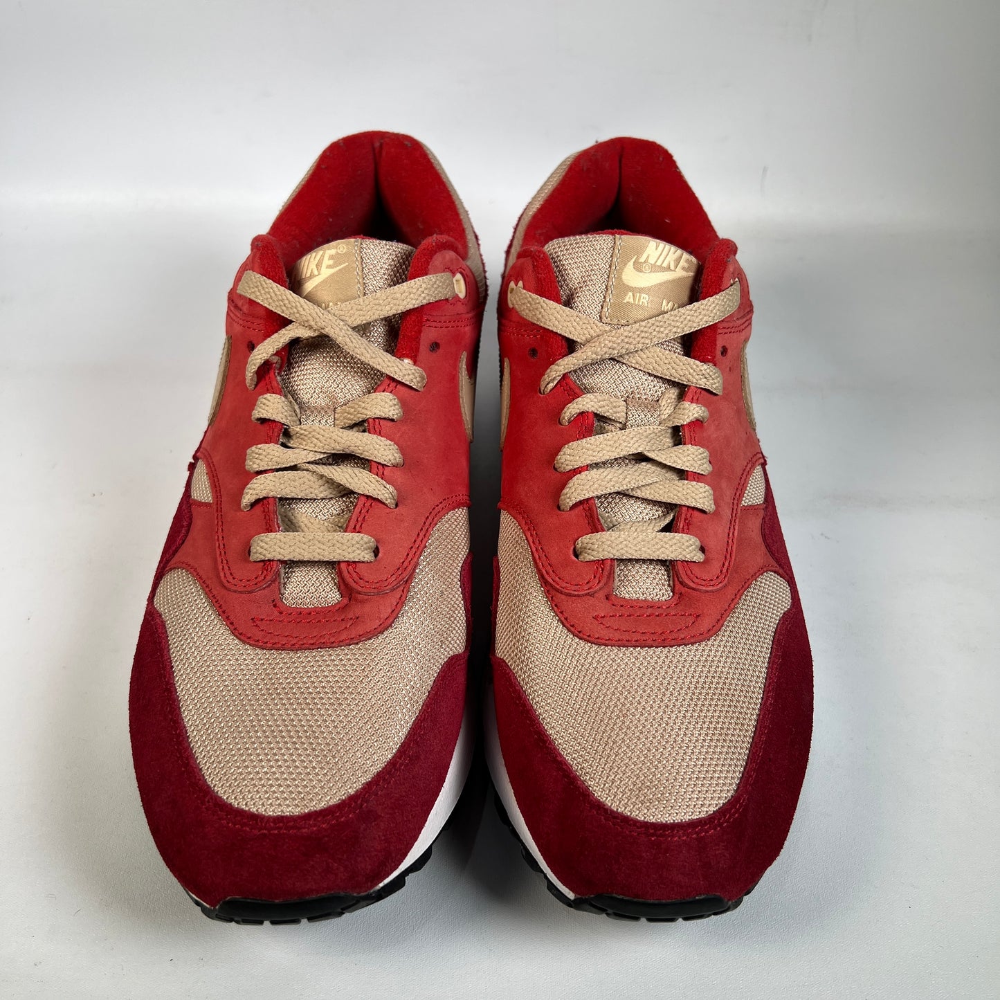 Nike Air Max 1 Curry Pack Red (2018) Size 10.5 USED s22836