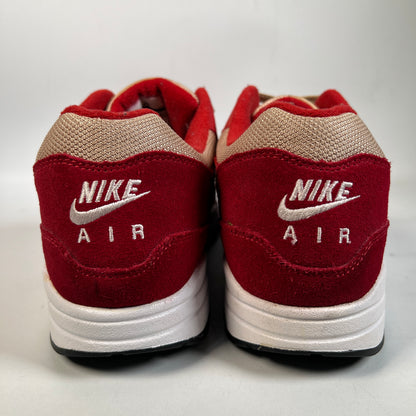 Nike Air Max 1 Curry Pack Red (2018) Size 10.5 USED s22836